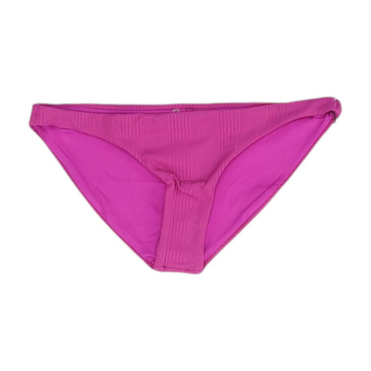 Magenta Solid Swim Bottom