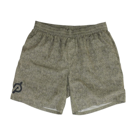 Green Graphic Active Shorts