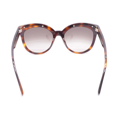 Brown MCM678S Round Sunglasses