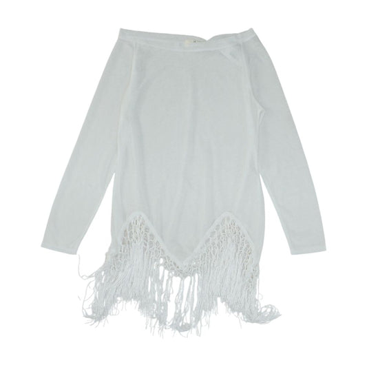 White Solid Cover-Up