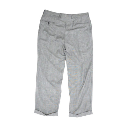 Black Plaid Dress Pants