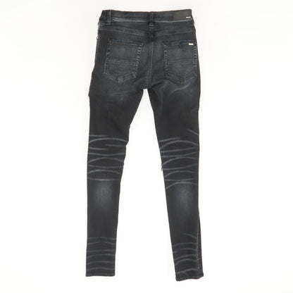Iridescent MX1 Jeans in Aged Black