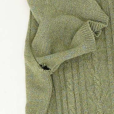 Vintage Green Short Sleeve Sweater