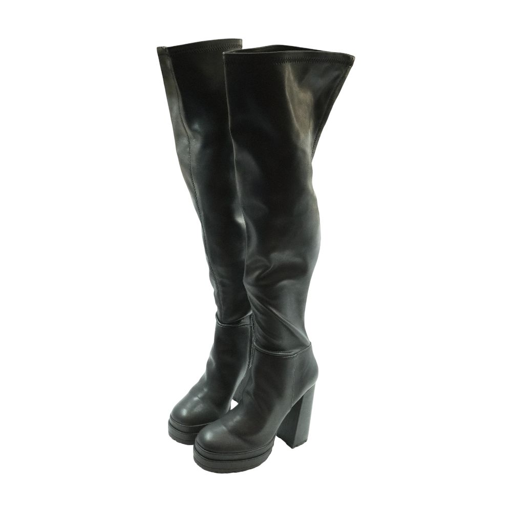 Black Over The Knee Boots – Unclaimed Baggage