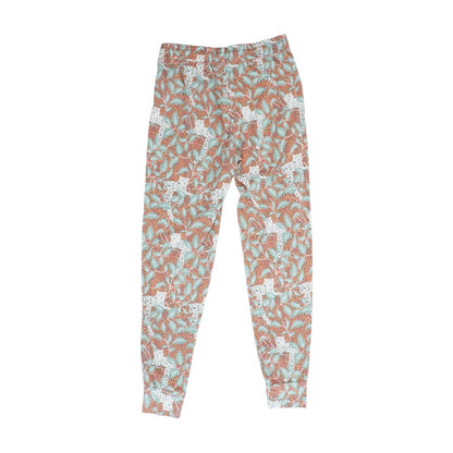Coral Floral Pajama Bottom
