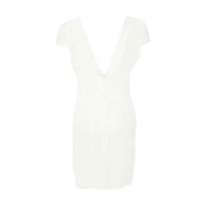 White Solid Cover-Up