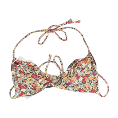 Multi Floral Swim Top