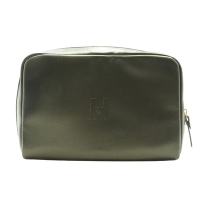 Vegan Leather Cosmetic Bag