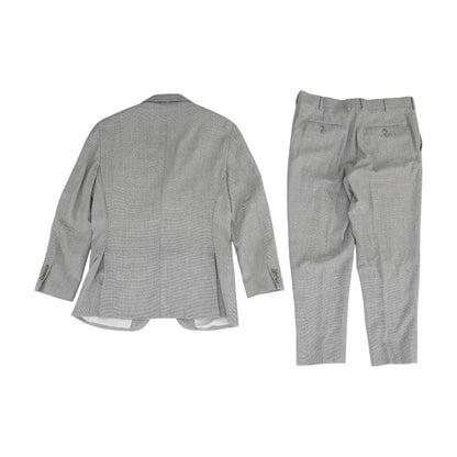 Gray Wool 2pc Slim Fit Suit