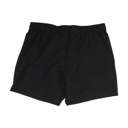 Black Short Solid Swim Shorts