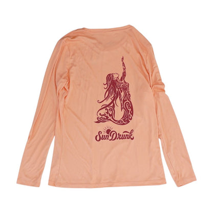 Peach Graphic Crewneck T-Shirt