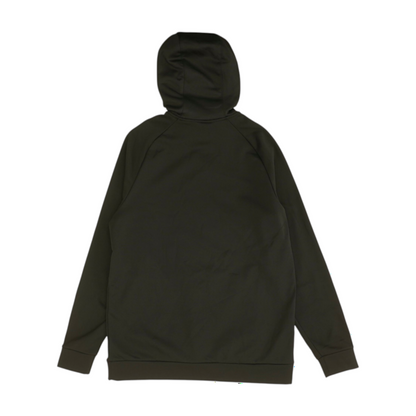 Black Solid Hoodie Pullover