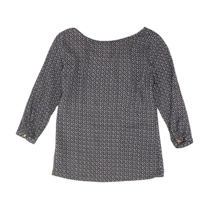 Multi Geometric 3/4 Sleeve Blouse