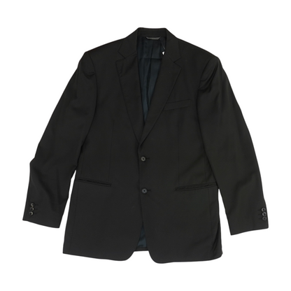 Black Solid Sport Coat