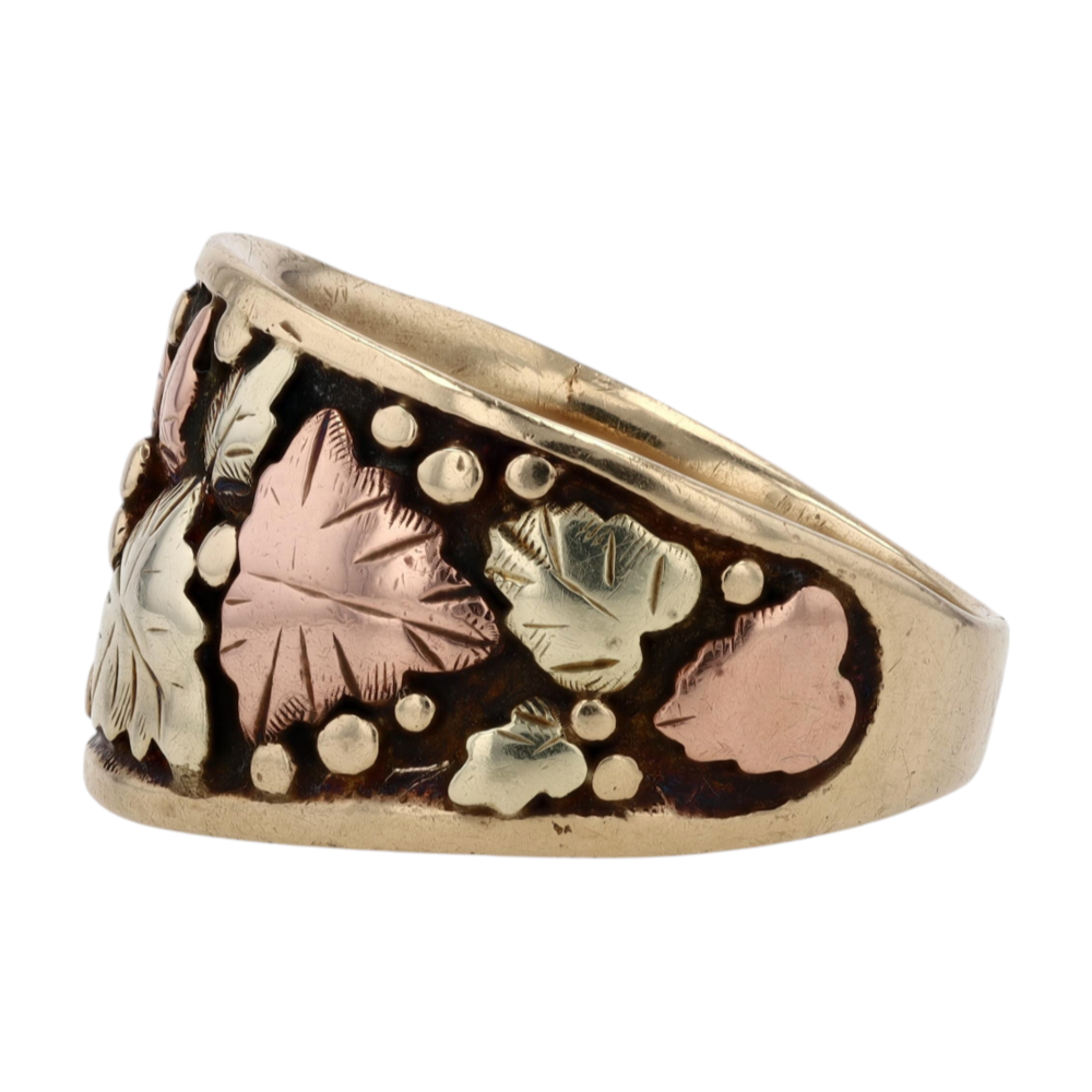 10K Two-Tone Gold Fashion Ring