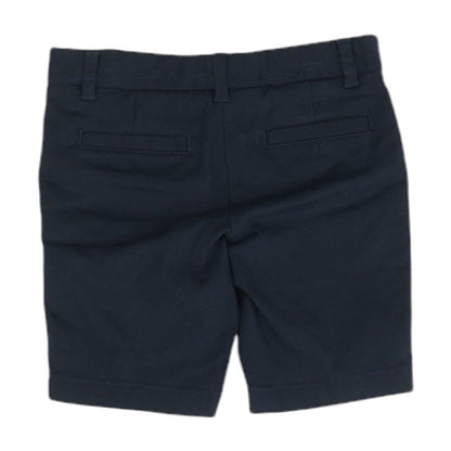 Navy Solid Chino Shorts
