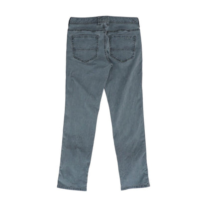 Gray Solid Chino Pants