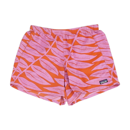Pink Tropical Active Shorts