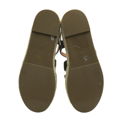 Olive Flat Sandals