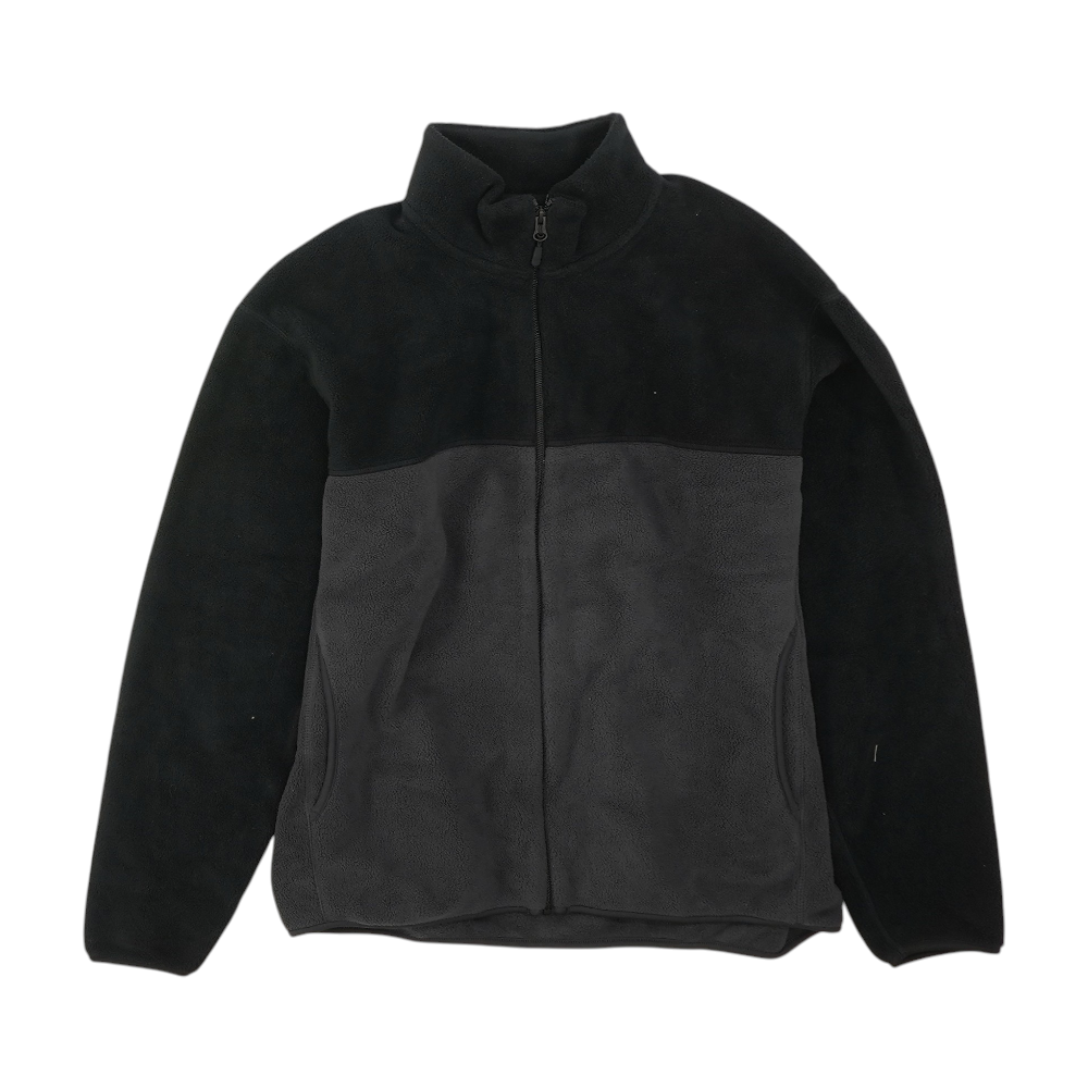 Gray Color Block Jacket