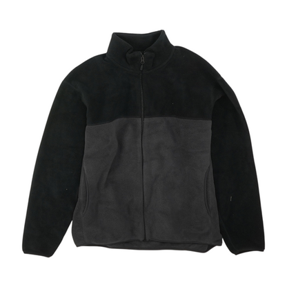 Gray Color Block Jacket