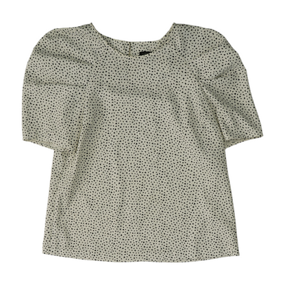 White Print Blouse