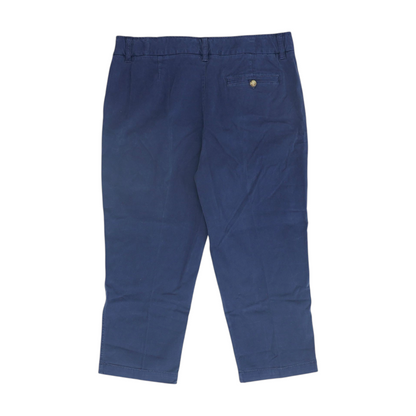 Navy Petite Regular Pants