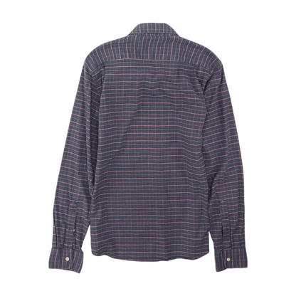 Blue Check Flannel Button Down