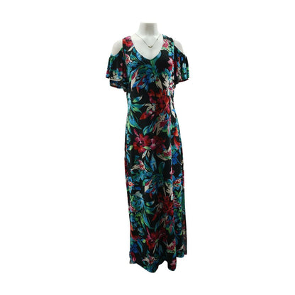 Black Floral Maxi Dress