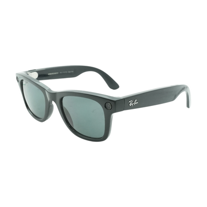Black Meta Wayfarer Smart Glasses
