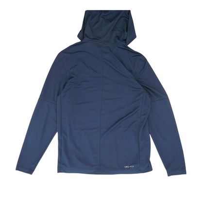 Navy West Virginia Mountaineers Solid Hoodie Pullover