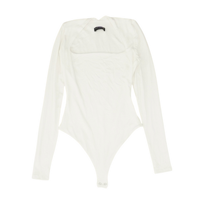 White Bodysuit Blouse