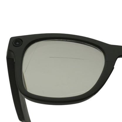 Black Wayfarer Smart Glasses