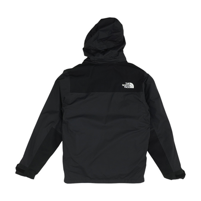 Black Solid Rain Jacket