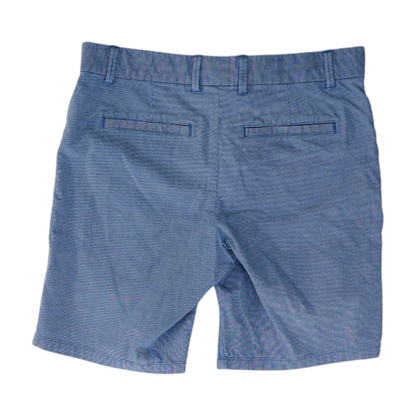 Blue Petite Solid Chino Shorts