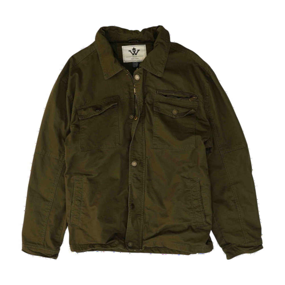 Green Solid Jacket