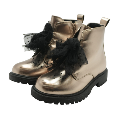 Rose Gold Boots Shoes