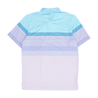 Multi Striped Short Sleeve Polo