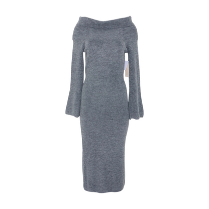 Gray Maxi Dress