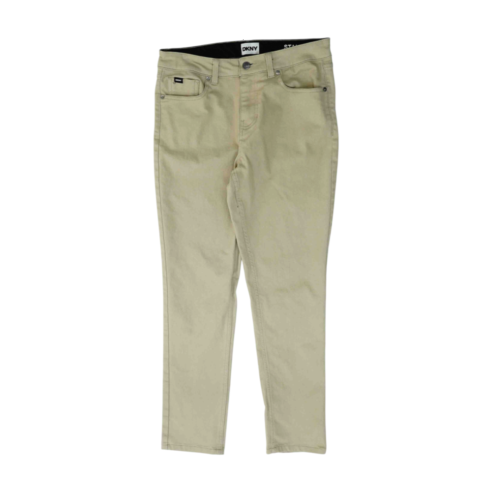 Beige Slim Pants