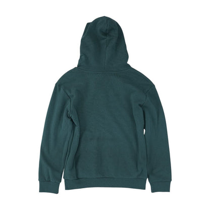 Gray Solid Hoodie Pullover