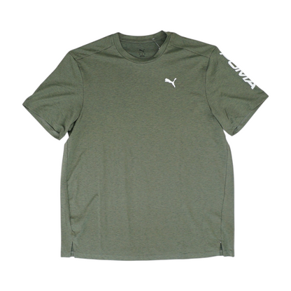 Olive Solid Active T-Shirt