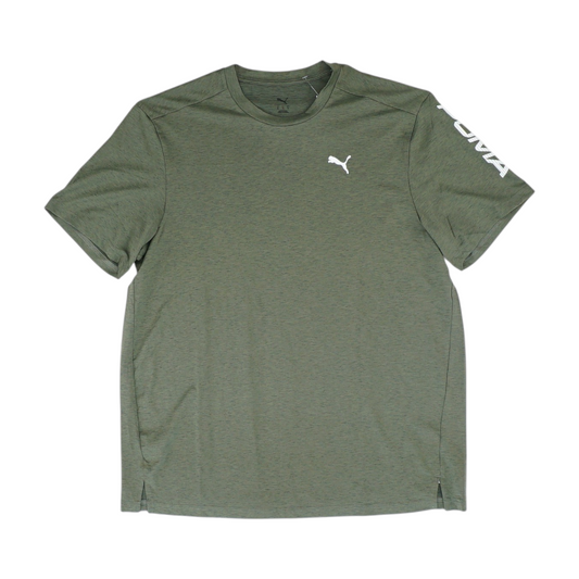 Olive Solid Active T-Shirt