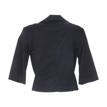 Black Solid Blazer