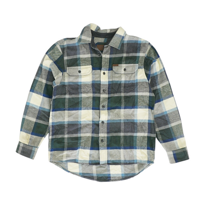 Multi Plaid Flannel Button Down