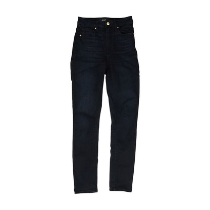 Navy Mid Rise Skinny Leg Jeans