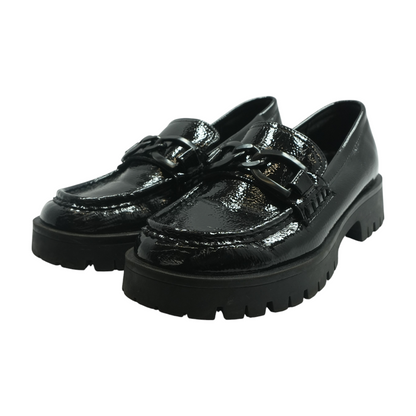 Black Slip-On Flats