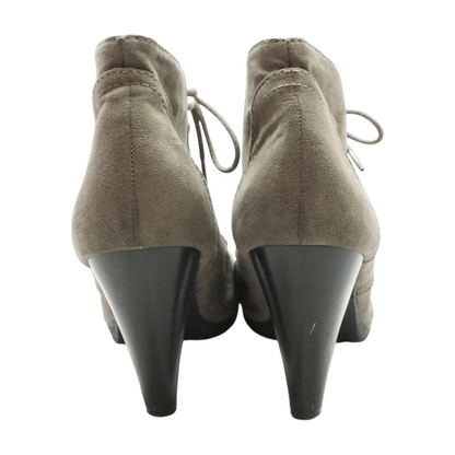 Gray Ankle Boots
