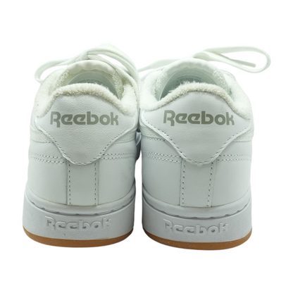 White Low-Top Athletic Shoes