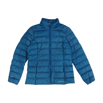 Teal Tall Chevron Jacket